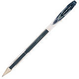 Uni-Ball Signo Bolígrafo de gel, punta media de 0,7 mm, cuerpo transparente, tinta negra Uni-Ball Signo Bolígrafo de gel, punta media de 0,7 mm, cuerpo transparente, tinta negra