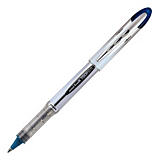 Uni-Ball Vision Elite UB-200 Bolígrafo de punta de bola, punta mediana, cuerpo de plástico plateado, tinta azul oscuro Uni-Ball Vision Elite UB-200 Bolígrafo de punta de bola, punta mediana, cuerpo de plástico plateado, tinta azul oscuro