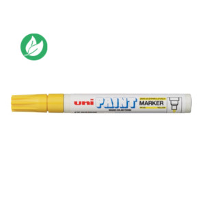 Uni Marqueur peinture Paint PX 20 pointe moyenne conique 1,8 - 2,2 mm - Jaune Uni Marqueur peinture Paint PX 20 pointe moyenne conique 1,8 - 2,2 mm - Jaune
