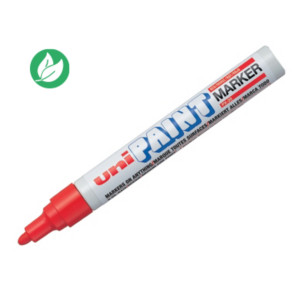 Uni Marqueur peinture Paint PX 20 pointe moyenne conique 1,8 - 2,2 mm - Rouge Uni Marqueur peinture Paint PX 20 pointe moyenne conique 1,8 - 2,2 mm - Rouge