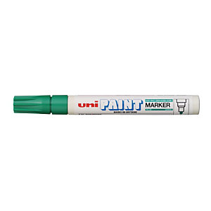 Uni Marqueur peinture Paint PX 20 pointe moyenne conique 1,8 - 2,2 mm - Vert