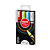 UNI MITSUBISHI Marcatore a gesso liquido Uni Chalk Marker - punta tonda 1,80 - 2,50 mm  - busta 4 pezzi - 2