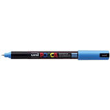 Uni Posca PC-1MR Marcador de pintura, punta ojival, 0,7 mm, Azul claro Uni Posca PC-1MR Marcador de pintura, punta ojival, 0,7 mm, Azul claro