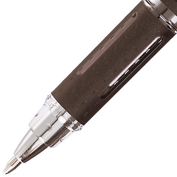 Uni Roller Jetstream pointe moyenne de 1 mm - corps noir encre bleue - 2