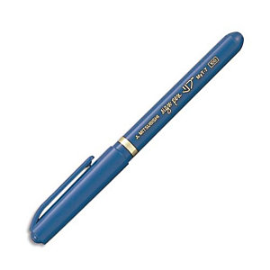UNIBALL UNI-BALL Stylo-feutre pointe en nylon largeur de trait 0,8 mm encre à pigments Bleue SIGN PEN MYT7