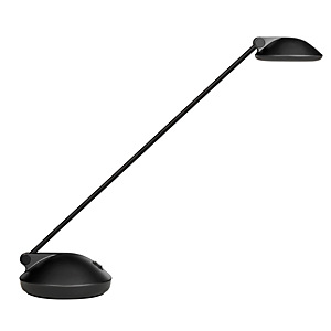 UNILUX Lampada da tavolo LED Joker 2.0, Plastica e alluminio, Nero UNILUX Lampada da tavolo LED Joker 2.0, Plastica e alluminio, Nero