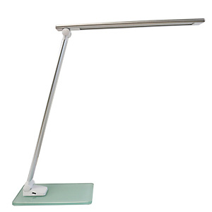 UNILUX Lampada da tavolo a Led Popy - 6W - alluminio/vetro - Unilux UNILUX Lampada da tavolo a Led Popy - 6W - alluminio/vetro - Unilux