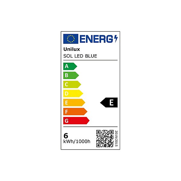 UNILUX Lampada da tavolo LED  Sol, Metallo ed elastomero, Blu - 3