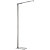Unilux lampadaire Stratus - Led intégrée - 50W - Eclairage direct et indirect - Variateur d'intensité - Aluminium - 1