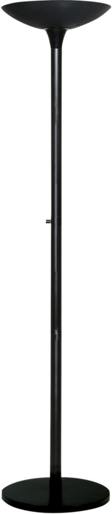 Unilux Lampadaire Varialux - Led intégrée - 29,9 W - Variateur d'intensité - Noir