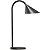 Unilux Lampe de bureau Sol - Led intégrée - 4W - Bras flexible - Noir - 1