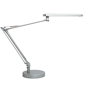 Unilux Mambo Flexo LED, aluminio y ABS, gris metalizado Unilux Mambo Flexo LED, aluminio y ABS, gris metalizado