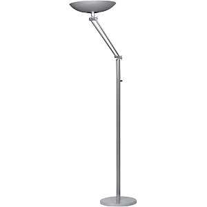 Unilux Varialux Lampada da terra LED con braccio articolato, Grigio