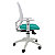 UNISIT, Barbara, Silla ergonómica, Sincro, asiento traslack, brazos regulables, blanco / verde - 3