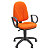 UNISIT Team TMI Silla de oficina, tela, altura 95-107 cm, naranja - 2