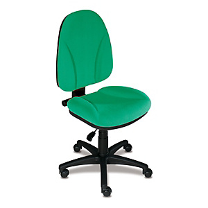 UNISIT Team TMI Silla de oficina, tela, altura 95-107 cm, verde