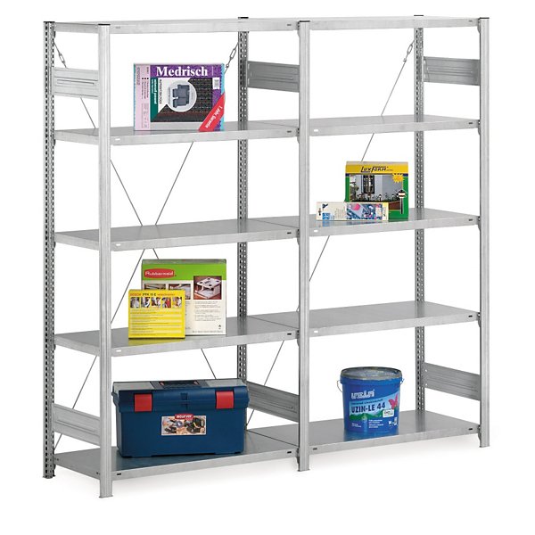 Universal Grundregal, B 1300 mm x T 800 mm x H 2000 mm - 2