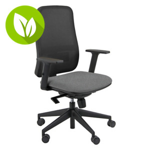 Universe silla ergonómica, Sincro, asiento traslack, brazos regulables, negro / gris Universe silla ergonómica, Sincro, asiento traslack, brazos regulables, negro / gris