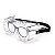 UNIVET Occhiale protettivo di sicurezza a maschera 602 Clear 1, Sovrapponibile agli occhiali da vista, Lente Trasparente, Montatura Trasparente - 2