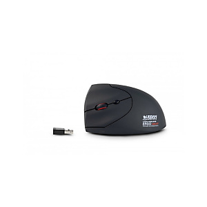 Urban Factory Ergo Next, Gauche, Conception verticale, Optique, RF Wireless + USB Type-A, 1600 DPI, Noir EML20UF-N Urban Factory Ergo Next, Gauche, Conception verticale, Optique, RF Wireless + USB Type-A, 1600 DPI, Noir EML20UF-N