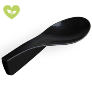 USOBIO Mini cucchiaio monouso per Finger Food, Mater-Bi, Biodegradabile e Compostabile, Nero (confezione 200 pezzi) USOBIO Mini cucchiaio monouso per Finger Food, Mater-Bi, Biodegradabile e Compostabile, Nero (confezione 200 pezzi)