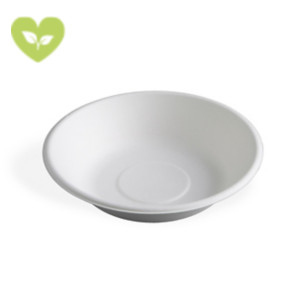 USOBIO Piatto fondo monouso, Polpa di cellulosa, Ø 16 cm, Bianco (confezione 1.000 pezzi) USOBIO Piatto fondo monouso, Polpa di cellulosa, Ø 16 cm, Bianco (confezione 1.000 pezzi)