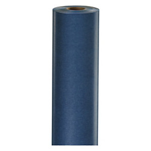 UTFÖRSÄLJNING - blått presentpapper i färgat 60 g/m2 kraftpapper