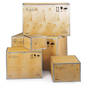 UTFÖRSÄLJNING - Transportlådor av plywood UTFÖRSÄLJNING - Transportlådor av plywood