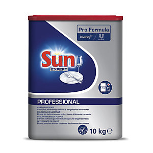 Vaatwaspoeder korte cyclus vlekbestendig Sun Professional 10 kg
