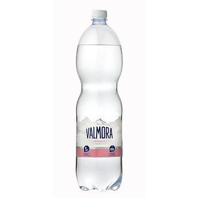 VALMORA Acqua minerale Frizzante, Bottiglia di plastica, 1,5 l (confezione  6 bottiglie) - Acqua in Bottiglia
