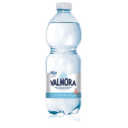 VALMORA Acqua minerale Naturale, Bottiglia di plastica, 500 ml (confezione 12 bottiglie)