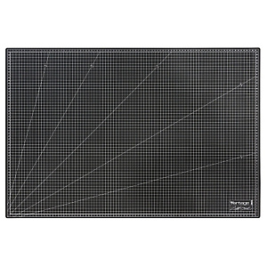 VANTAGE Plancha de corte A1, 60 x 90 cm, negro