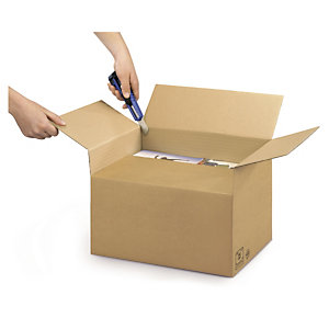 Variabox kasse med variabel højde - Dobbelt bølgepap