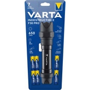 VARTA Lampe de poche 'Indestructible F30 Pro', avec 6x AA