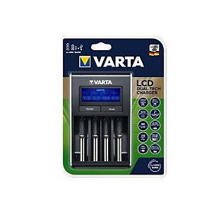 VARTA, Pile e torce elettriche, Caricabatt. dual tech charger vuoto, 57676101401