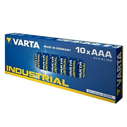 VARTA, Pile e torce elettriche, Cf10 varta industrial aaa, 4003211111 - 1