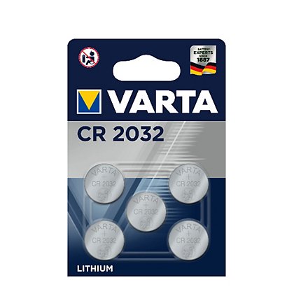VARTA, Pile e torce elettriche, Cr 2032 (litio) blister x5, 6032101415 - 1
