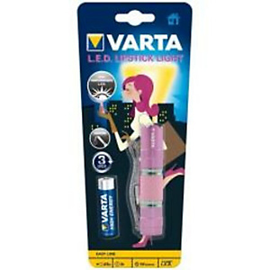 VARTA, Pile e torce elettriche, Lipstick light 1aa incl conf.da 1, 16617101421 VARTA, Pile e torce elettriche, Lipstick light 1aa incl conf.da 1, 16617101421