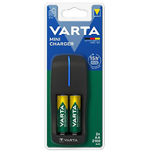 VARTA, Pile e torce elettriche, Mini c. 2xaa2100 r2u conf.da 2, 57646101451 VARTA, Pile e torce elettriche, Mini c. 2xaa2100 r2u conf.da 2, 57646101451