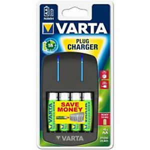 Varta, Pile e torce elettriche, Plug c. r2u 4xaa2100 r2u cf. 4, 57647101451 Varta, Pile e torce elettriche, Plug c. r2u 4xaa2100 r2u cf. 4, 57647101451