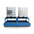 Vasca di contenimento con rialzo 272x165x83 cm per 2 cisternette capacità 1000 litri - 1