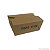 Vaschetta Take Away in cartoncino, Taglia M, 16 x 9 x 6,5 cm, Colore Neutro Avana (confezione 240 pezzi) - 1