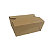 Vaschetta Take Away in cartoncino, Taglia M, 16 x 9 x 6,5 cm, Colore Neutro Avana (confezione 240 pezzi) - 3
