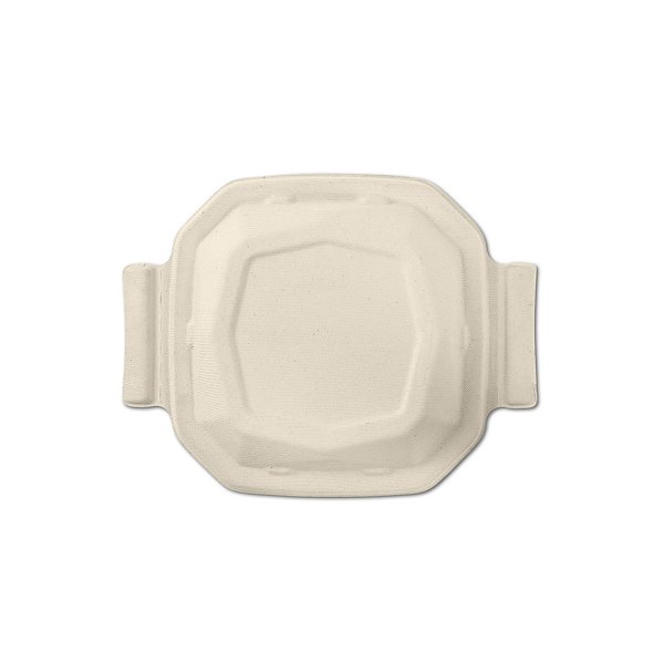 Vaschette per insalata biodegradabili e compostabili con coperchio opzionale - 3