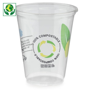 Vaso PLA compostable