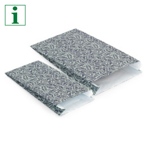 Vegetal design Kraft paper counter bags