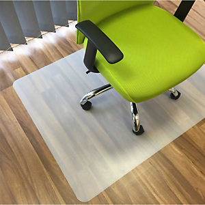 VELCOC Tappeto Chair Mat salvapavimenti - 90 x 120 cm - vinile - trasparente