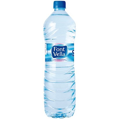 FONT VELLA Agua mineral natural 1,5 l - 1
