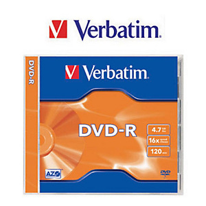 Verbatim Azo, Discos vírgenes DVD-R, 4,7 GB / 120 min, 16x de velocidad Verbatim Azo, Discos vírgenes DVD-R, 4,7 GB / 120 min, 16x de velocidad
