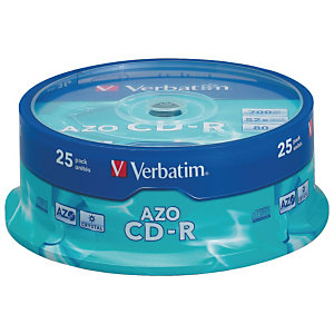 Verbatim - CD-R x 25 - support de stockage